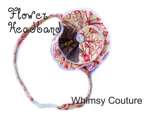 Flower Headband Tutorial