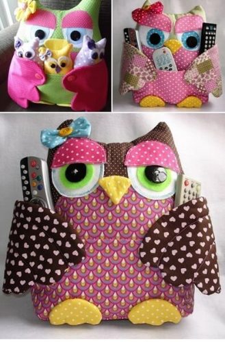 Free owl sewing pattern.