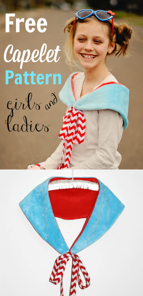 Free Capelet Pattern for girls and ladies