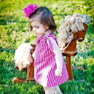 A-line Tunic Dress Pattern for girls Whimsy Couture.