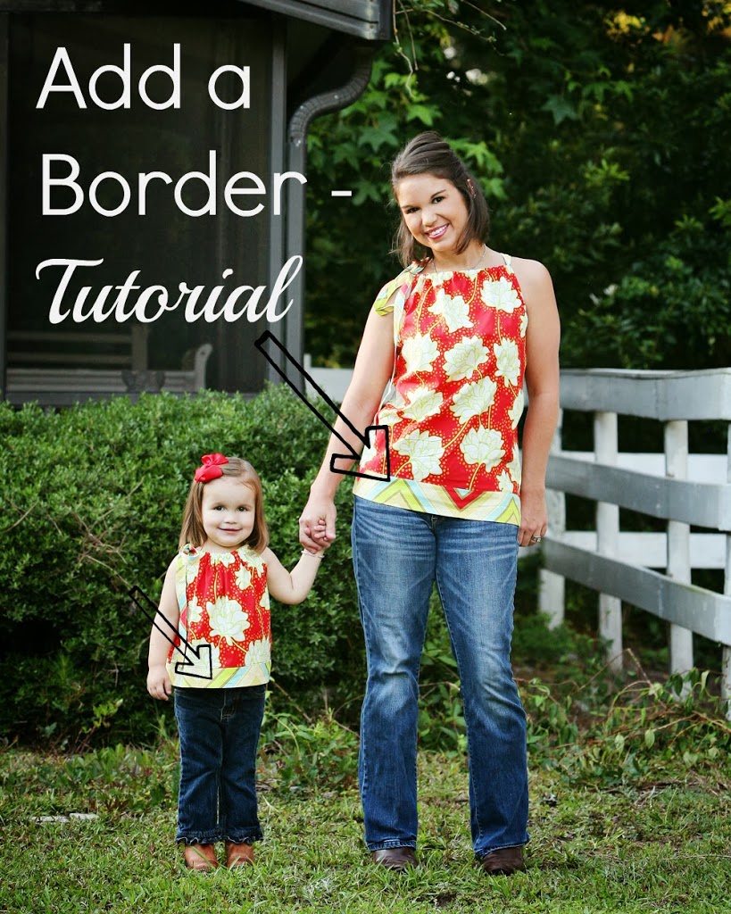 Add A Border To Any Garment – Free Sewing Tutorial