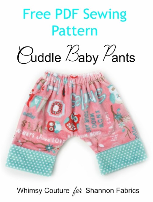 Free Baby Pants Sewing Pattern - Whimsy Couture Sewing Patterns
