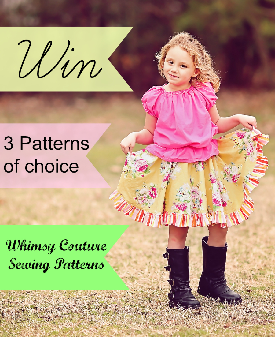 Whimsy Couture Sewing Patterns Giveaway)