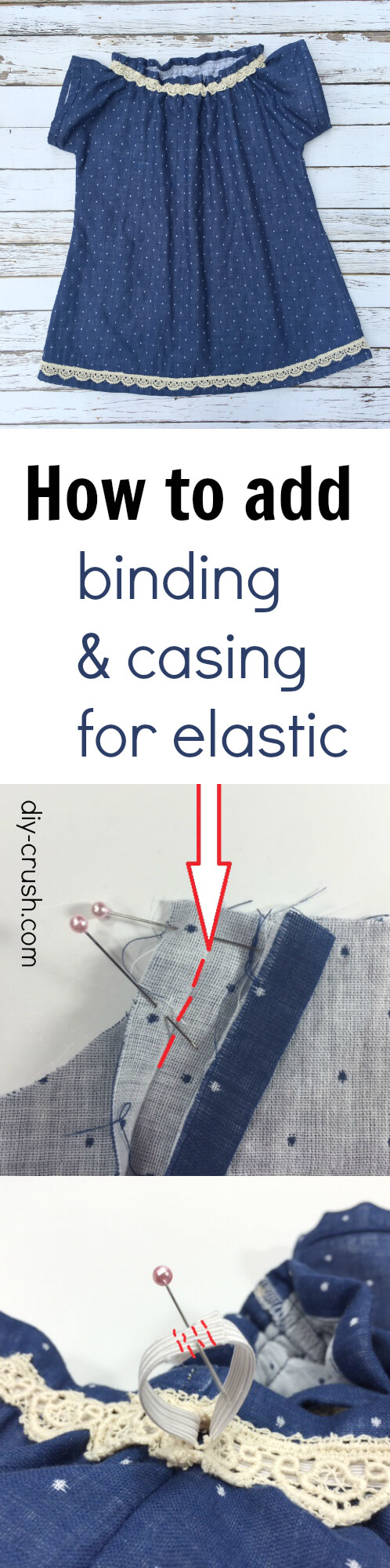 How to Attach Elastic without Casing