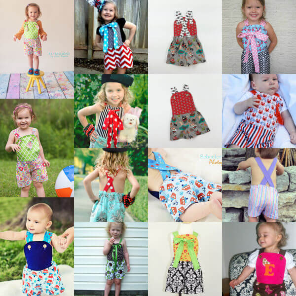 Sunsuit Sewing Pattern