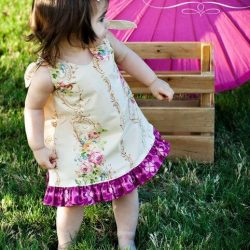 A-line Tunic Dress Pattern for girls Whimsy Couture