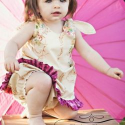 A-line Tunic Dress Pattern for girls Whimsy Couture