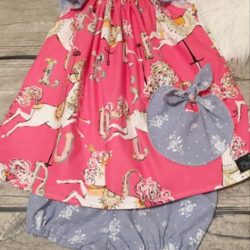 Angel Wing Sleeve Dress Pattern for girls