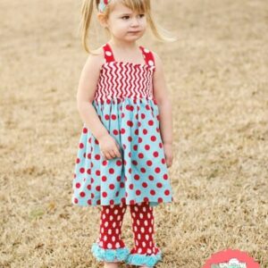 Bow twirl top and dress sewing pattern