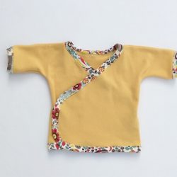 Baby kimono top sewing pattern
