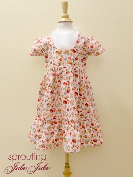 Empire Dress Sewing Pattern - Whimsy Couture Sewing Patterns Products