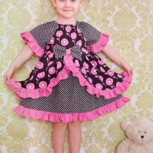 Girls peasant dress sewing pattern - The Enchanted Dress by Whimsy Couture