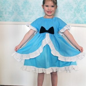 Girls Peasant Dress Sewing Pattern - The Enchanted Dress - Whimsy ...