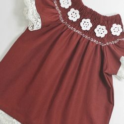 Heirloom Garden Dress Sewing Pattern. A faux bishop dress pattern by Whimsy Couture.