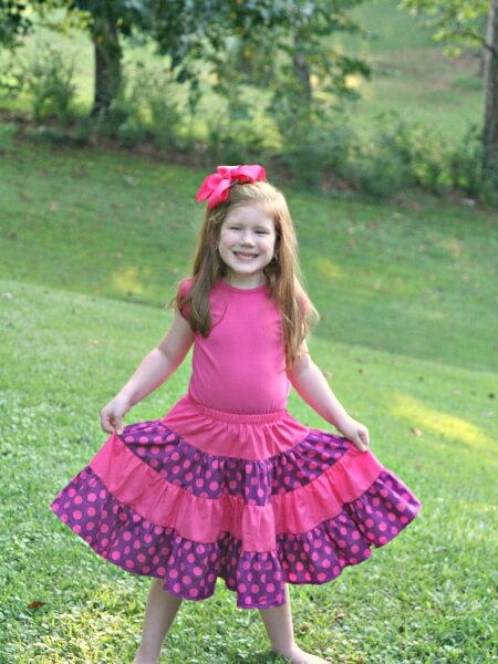 4-tiered Skirts Sewing Pattern for girls & ladies - Whimsy Couture ...