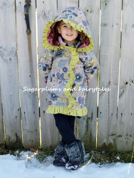 Hooded Jacket Pattern - Whimsy Couture Sewing Patterns Products