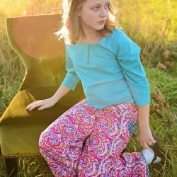 Reversible pants pattern by Whimsy Couture