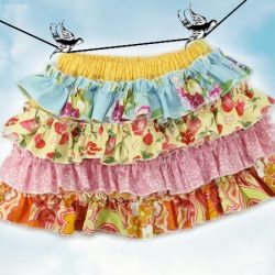 Ruffled Up skirt sewing pattern by Whimsy Couture
