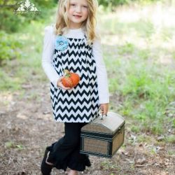 Strappy top and dress pattern for girls. Whimsy Couture