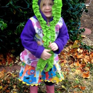 Fleece Hoodie Jacket sewing pattern by Whimsy Couture