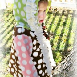 Fleece Hoodie Jacket sewing pattern by Whimsy Couture
