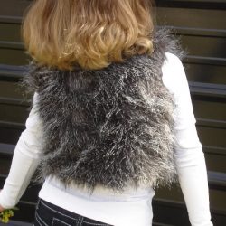 Fur vest sewing pattern by Whimsy Couture