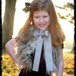 Fur vest sewing pattern by Whimsy Couture