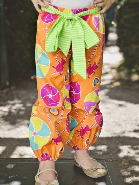 Jump around pants sewing pattern by Whimsy Couture