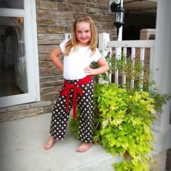 Jump around pants sewing pattern by Whimsy Couture