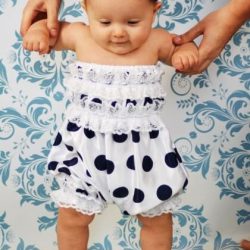 Lacy ruffle petti romper sewing pattern by Whimsy Couture (7)