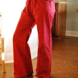 ladies lounge pants sewing pattern by Whimsy Couture