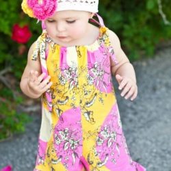Pillowcase romper sewing pattern by Whimsy Couture