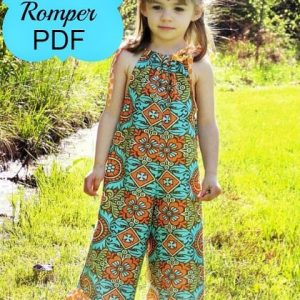Pillowcase romper sewing pattern by Whimsy Couture