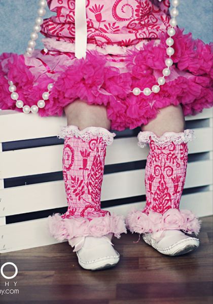 Lacettes Legwarmers sewing pattern