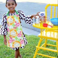 Full apron sewing pattern by Whimsy Couture