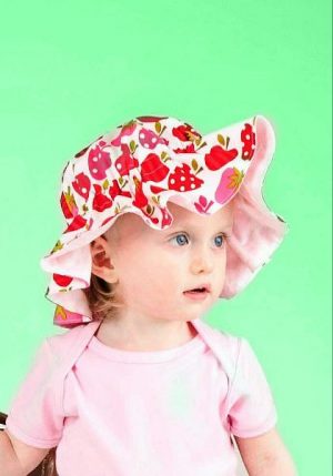 Ruffle Sun Hat Sewing Pattern - Whimsy Couture Sewing Patterns Products