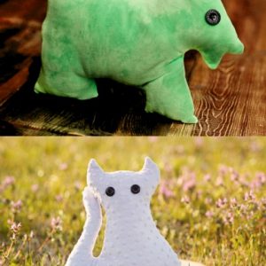Cat and Dog Plushie Sewing Pattern