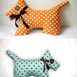 Easy Stuffed Dog Sewing Pattern