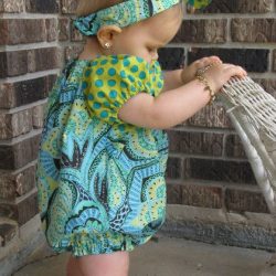 Peasant Playsuit Romper sewing pattern Whimsy Couture