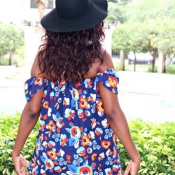 Ladies Off Shoulder Top Dress Pattern by Whimsy Couture
